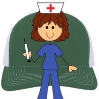 Contrast Stitch Trucker Snapback Thumbnail