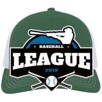 Contrast Stitch Trucker Snapback Thumbnail