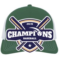 Contrast Stitch Trucker Snapback Thumbnail