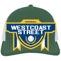 Contrast Stitch Trucker Snapback Thumbnail