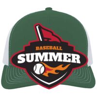 Contrast Stitch Trucker Snapback Thumbnail