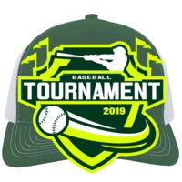 Contrast Stitch Trucker Snapback Thumbnail