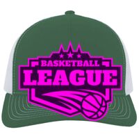 Contrast Stitch Trucker Snapback Thumbnail