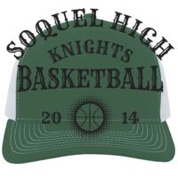 Contrast Stitch Trucker Snapback Thumbnail