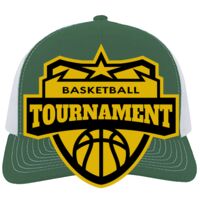 Contrast Stitch Trucker Snapback Thumbnail