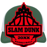 Contrast Stitch Trucker Snapback Thumbnail