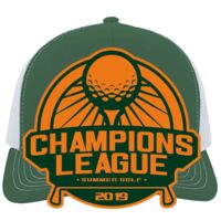 Contrast Stitch Trucker Snapback Thumbnail