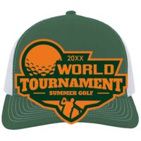 Contrast Stitch Trucker Snapback Thumbnail