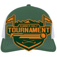 Contrast Stitch Trucker Snapback Thumbnail