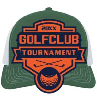 Contrast Stitch Trucker Snapback Thumbnail