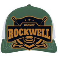 Contrast Stitch Trucker Snapback Thumbnail