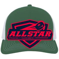 Contrast Stitch Trucker Snapback Thumbnail