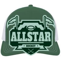 Contrast Stitch Trucker Snapback Thumbnail