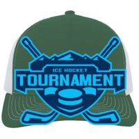 Contrast Stitch Trucker Snapback Thumbnail