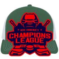 Contrast Stitch Trucker Snapback Thumbnail