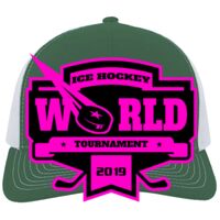 Contrast Stitch Trucker Snapback Thumbnail