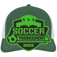 Contrast Stitch Trucker Snapback Thumbnail