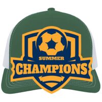 Contrast Stitch Trucker Snapback Thumbnail