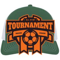 Contrast Stitch Trucker Snapback Thumbnail