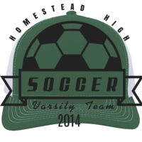 Contrast Stitch Trucker Snapback Thumbnail