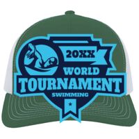 Contrast Stitch Trucker Snapback Thumbnail