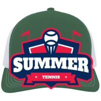 Contrast Stitch Trucker Snapback Thumbnail