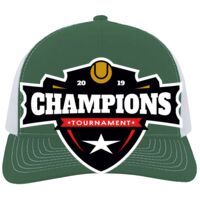 Contrast Stitch Trucker Snapback Thumbnail