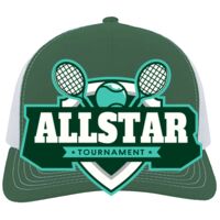 Contrast Stitch Trucker Snapback Thumbnail