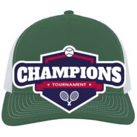 Contrast Stitch Trucker Snapback Thumbnail