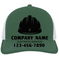 Contrast Stitch Trucker Snapback Thumbnail