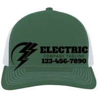 Contrast Stitch Trucker Snapback Thumbnail