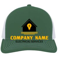 Contrast Stitch Trucker Snapback Thumbnail