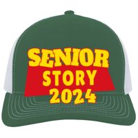 Contrast Stitch Trucker Snapback Thumbnail