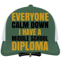 Contrast Stitch Trucker Snapback Thumbnail