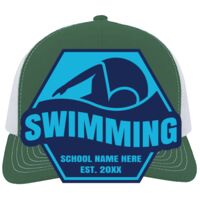 Contrast Stitch Trucker Snapback Thumbnail