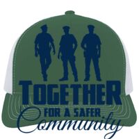 Contrast Stitch Trucker Snapback Thumbnail