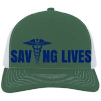 Contrast Stitch Trucker Snapback Thumbnail