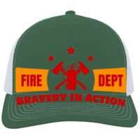 Contrast Stitch Trucker Snapback Thumbnail