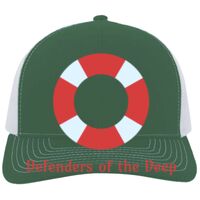 Contrast Stitch Trucker Snapback Thumbnail