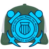 Contrast Stitch Trucker Snapback Thumbnail