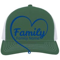 Contrast Stitch Trucker Snapback Thumbnail