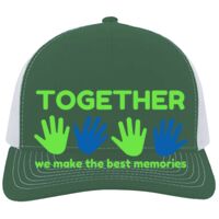 Contrast Stitch Trucker Snapback Thumbnail