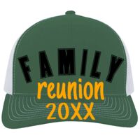 Contrast Stitch Trucker Snapback Thumbnail