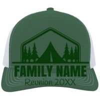 Contrast Stitch Trucker Snapback Thumbnail
