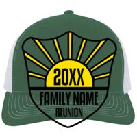 Contrast Stitch Trucker Snapback Thumbnail