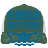 Contrast Stitch Trucker Snapback Thumbnail