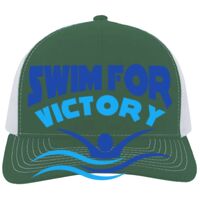 Contrast Stitch Trucker Snapback Thumbnail