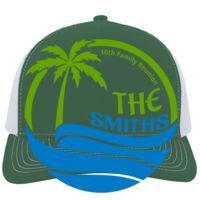 Contrast Stitch Trucker Snapback Thumbnail