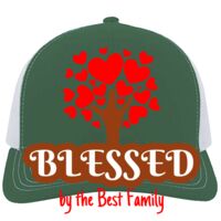 Contrast Stitch Trucker Snapback Thumbnail