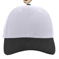 Brushed Cotton Twill Hook-And-Loop Adjustable Cap Thumbnail